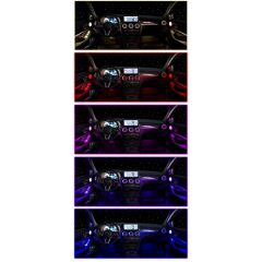 Mercedes C W205 (2015-2021) Uyumlu Yedek Parça İç Ambiyans Aydıntma (3 Rengi 64 Renge Yükseltmek İçin)