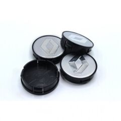 Renault Geçmeli Gri 55/58 mm Uyumlu Jant Göbeği