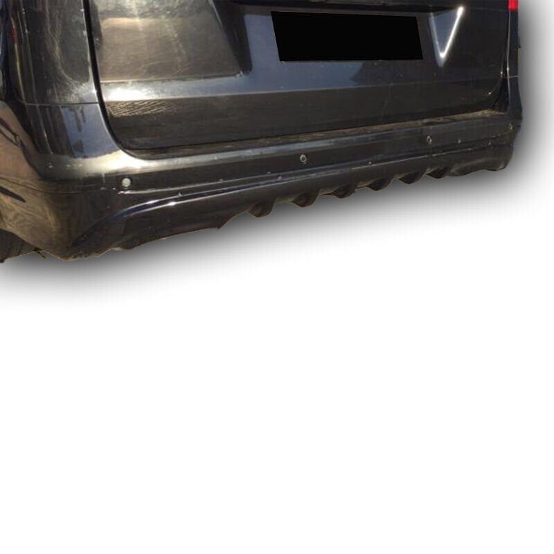 Mercedes Vito Yeni Kasa Uyumlu Yedek Parça Arka Tampon Eki Boyalı