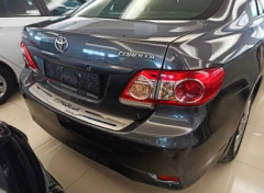 Toyota Corolla 2013-2016 Uyumlu Arka Tampon Üst Kaplama İnce Model