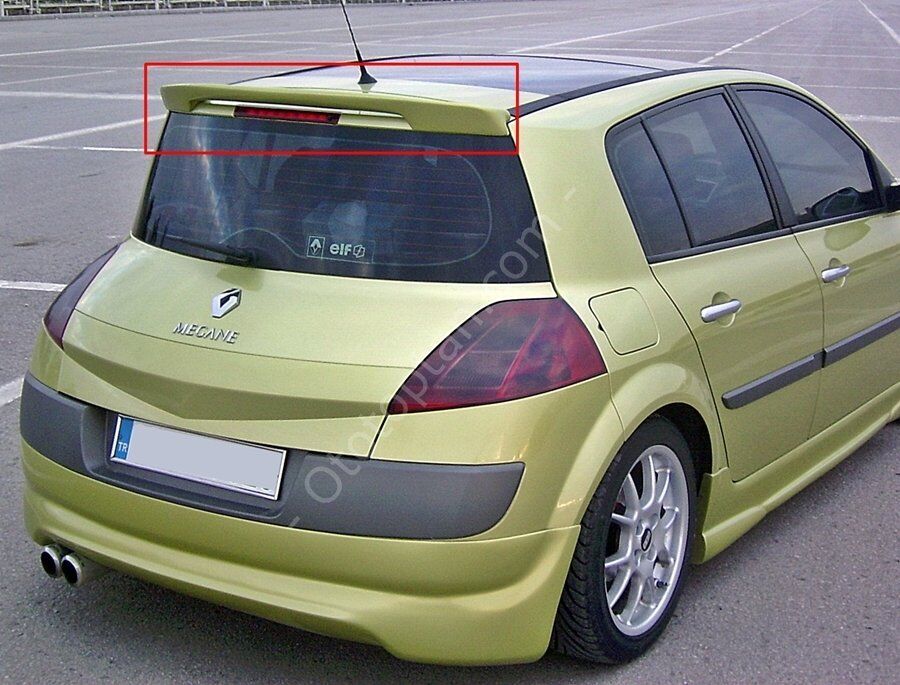Renault Megane 2 HB Uyumlu Yedek Parça Spoiler