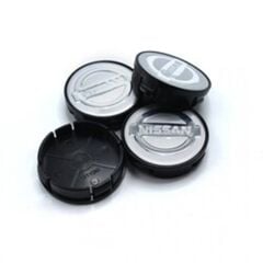 Nissan Uyumlu Yedek Parça Geçmeli Gri 55/58 mm Jant Göbeği