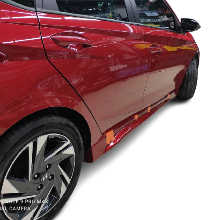 Hyundai İ20 2014-2020 Custom Marşpiyel Plastik Boyasız