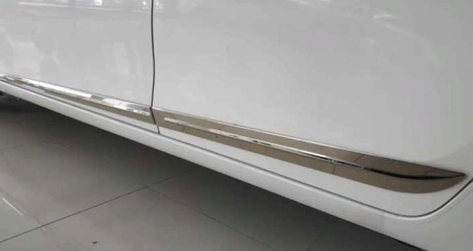 Toyota Corolla 2014-2018 Uyumlu Yedek Parça Kapı Çıtası Nikelaj