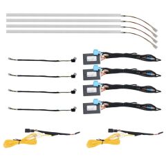 Mercedes C W206 2021+ Uyumlu Yedek Parça  64 Renk İç Ambiyans (Orijinal Trimleri ve Yürüyebilen Led)