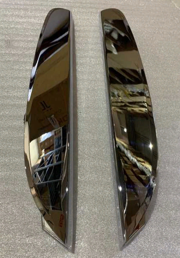 Toyota Corolla 2013-2016 Uyumlu Yedek Parça Ön Sis Çıta Kaplama Nikelaj 2 Parça