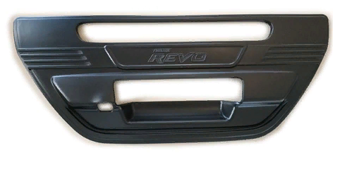Toyota Hilux Revo 2016-2019 Uyumlu Bagaj Açma Kolu Kaplama Siyah