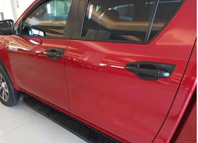 Toyota Hilux Revo 2016-2019 Uyumlu Kapı Kolu İç Kaplama Siyah