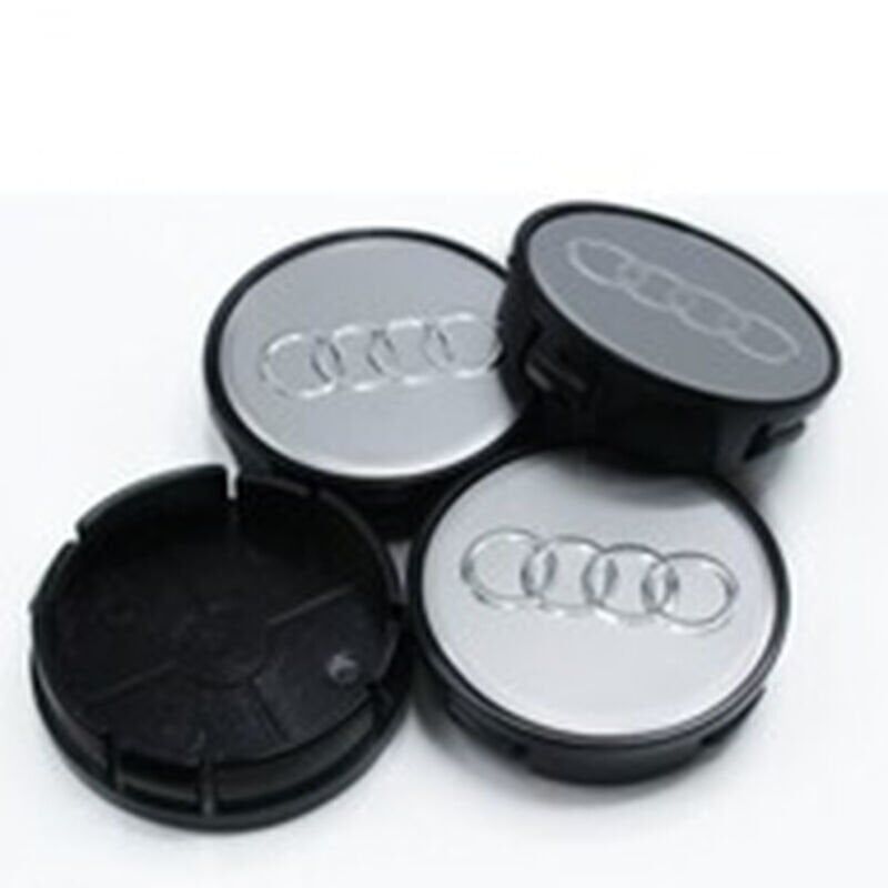 Audi Uyumlu Gri Jant Göbeği