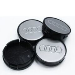 Audi Uyumlu Gri Jant Göbeği