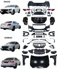 W213 2016-2020 Uyumlu W214 E53 AMG Dönüşüm Seti