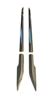 Toyota C-HR 2016-2019 Uyumlu Yedek Parça Krom Kapı Çıtası