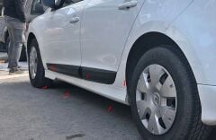 Renault Megane  3 Uyumlu Yedek Parça 4 Kapı Marşpiyel