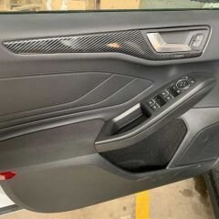 Ford Focus  Uyumlu 2019+ Panel Kaplama Kalın Model - Karbon ( ABS )