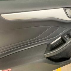 Ford Focus  Uyumlu 2019+ Panel Kaplama Kalın Model - Silver ( ABS )