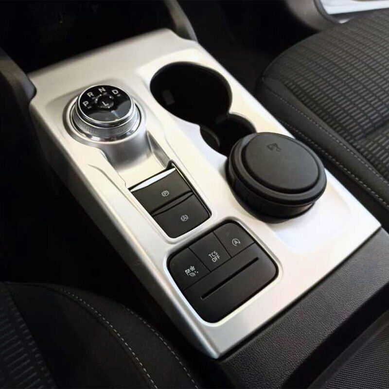Ford Focus  Uyumlu  2019+ Vites Konsol Kaplama Silver ( ABS )