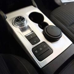 Ford Focus  Uyumlu  2019+ Vites Konsol Kaplama Silver ( ABS )