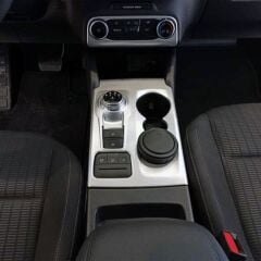 Ford Focus  Uyumlu  2019+ Vites Konsol Kaplama Silver ( ABS )