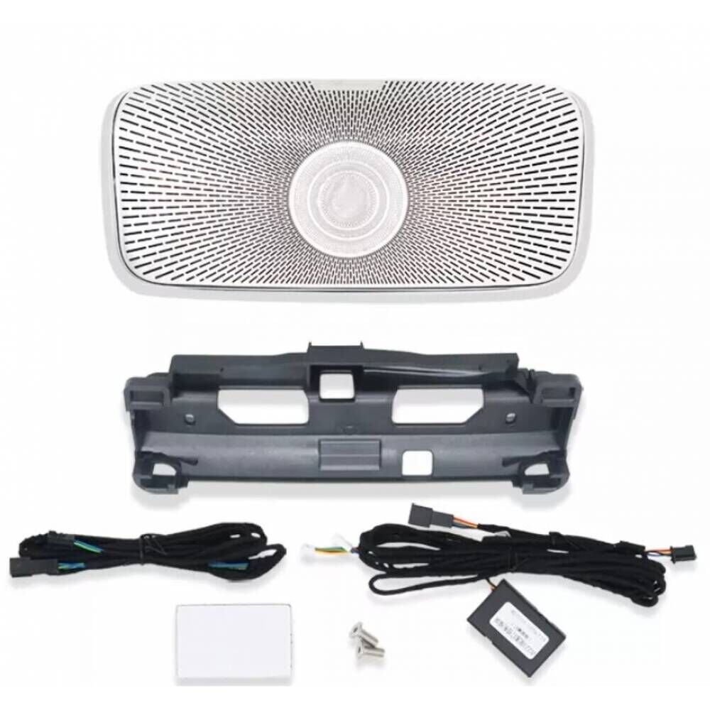 Mercedes W223 Uyumlu Yedek Parça Işıklı Tavan Hoparlör Takımı 64 Renk Araç ile Tam Uyumlu