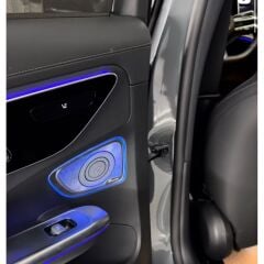 Mercedes C Class W206 Uyumlu Yedek Parça Işıklı Kapı Hoparlör Kapakları