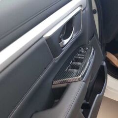 Honda CR-V Uyumlu Yedek Parça Kapı Kolçak Kaplama Karbon 2018-2021