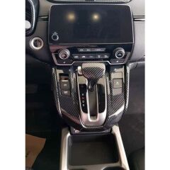 Honda CR-V Uyumlu  Vites Konsol Kaplaması Karbon 2018-2021