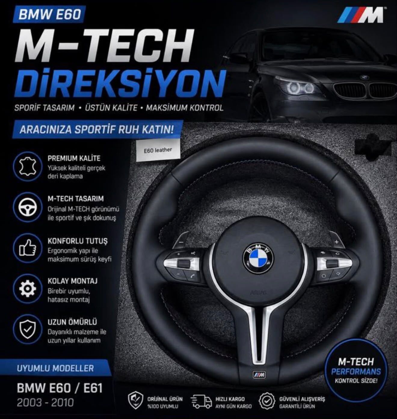Bmw E60 M-tech Direksiyon