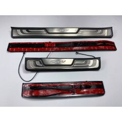 Honda CR-V Uyumlu Yedek Parça Işıklı Kapı Eşiği 2012-2017