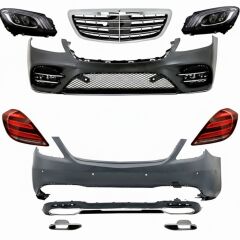 W222 Makyajsız Uyumlu S450 Dönüşüm Seti