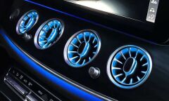 Mercedes W213 Uyumlu E-Serisi 2016-2017 64 Renk Ön Havalandırma Menfez Seti Ambiyans Set