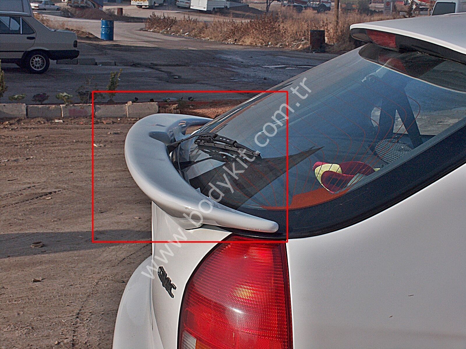 Honda Civic Uyumlu Yedek Parça 1 Hb Cam Altı Spoiler