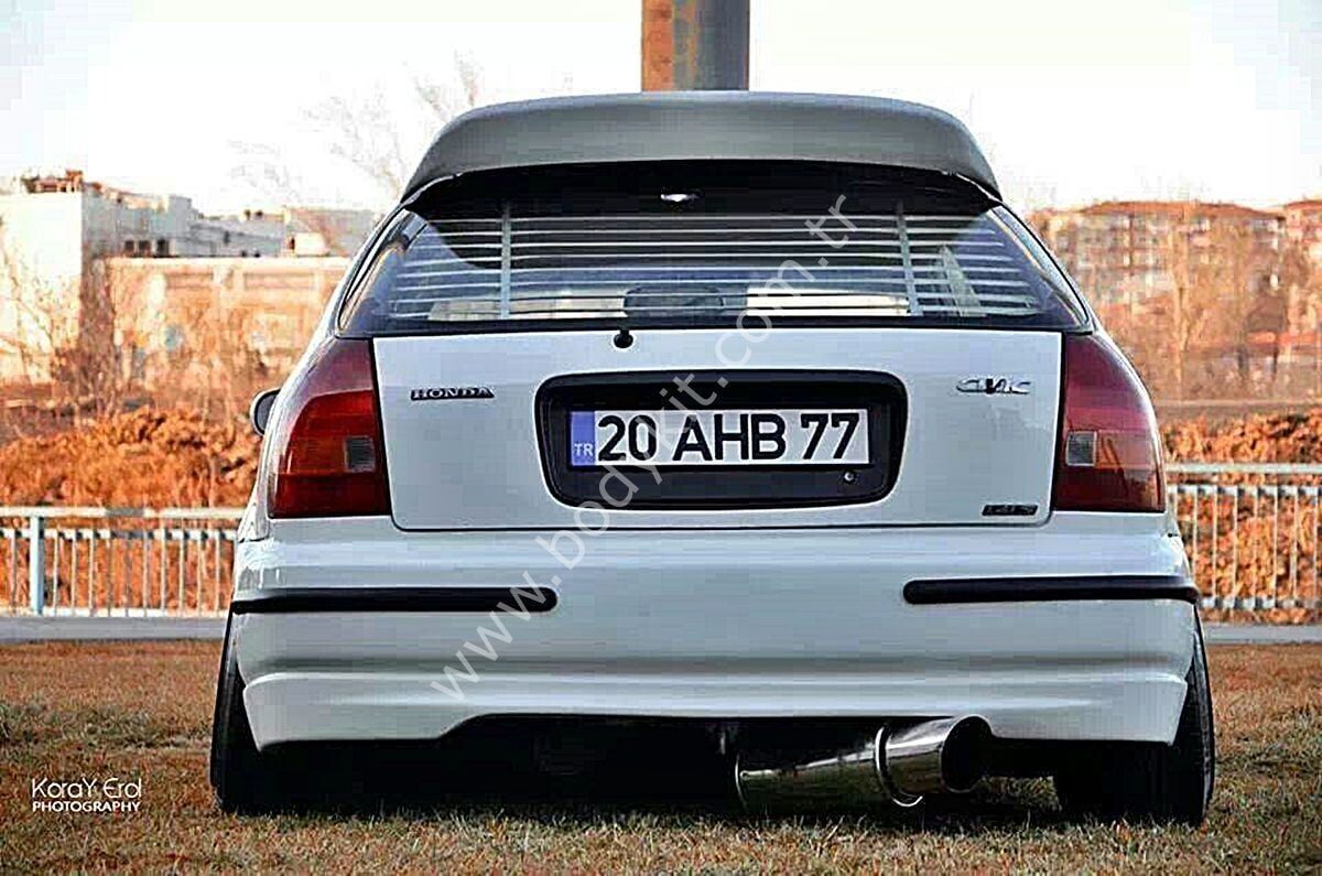 Honda Civic Uyumlu Yedek Parça 1 Hb Arka Tampon Eki