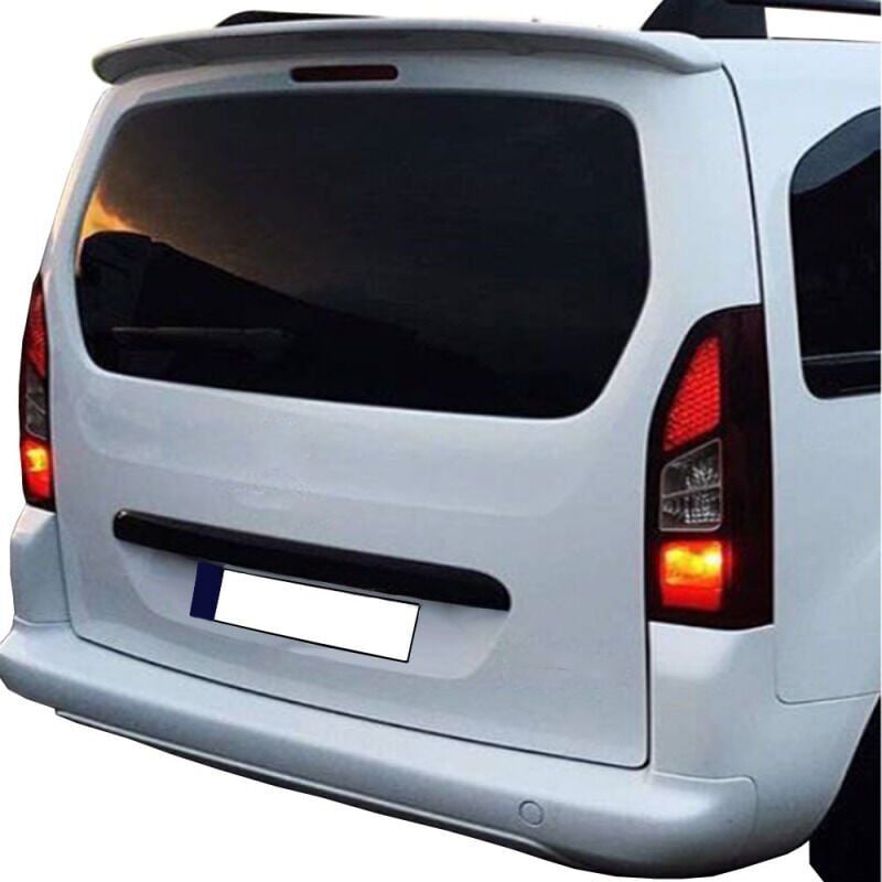 Peugeot Partner Uyumlu Yedek Parça Anatomik Spoiler Boyalı