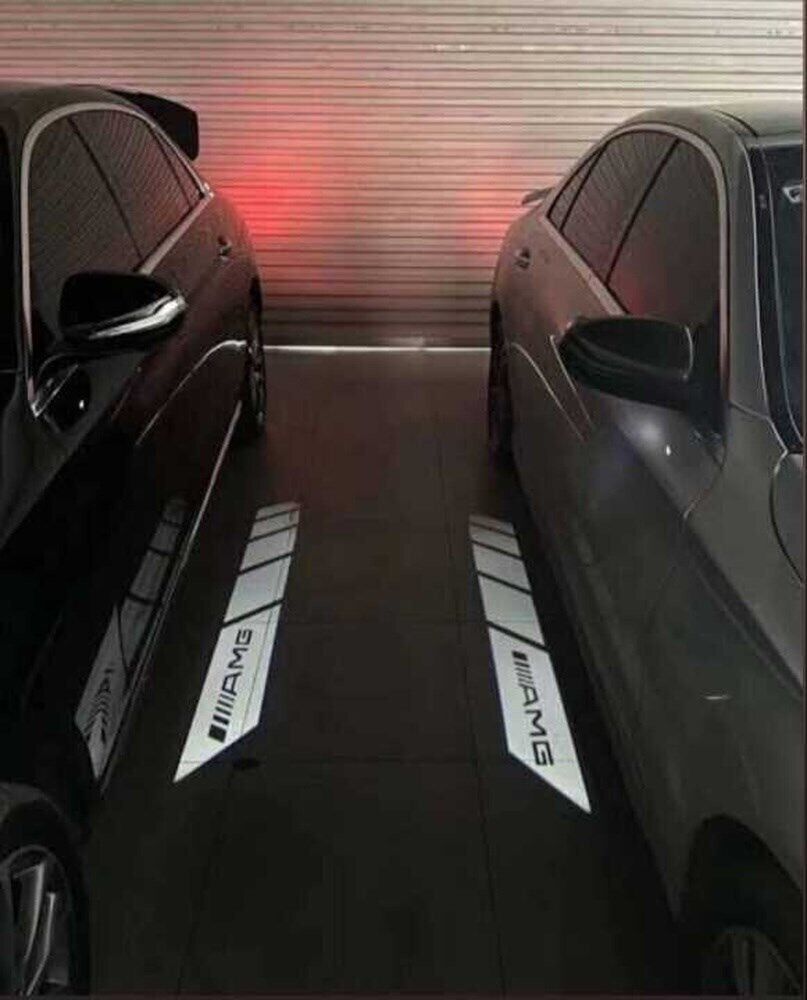 Mercedes W205 - W213 C Ve E Serisi Uyumlu Yedek Parça Ayna Altı Amg Aydınlatma (Amg Ambiyans)