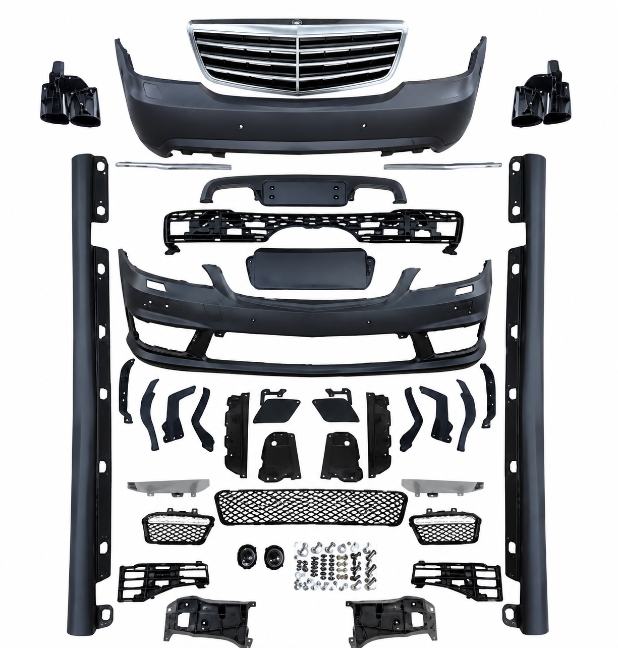 W221 S63/S65 Panjurlu Body Kit