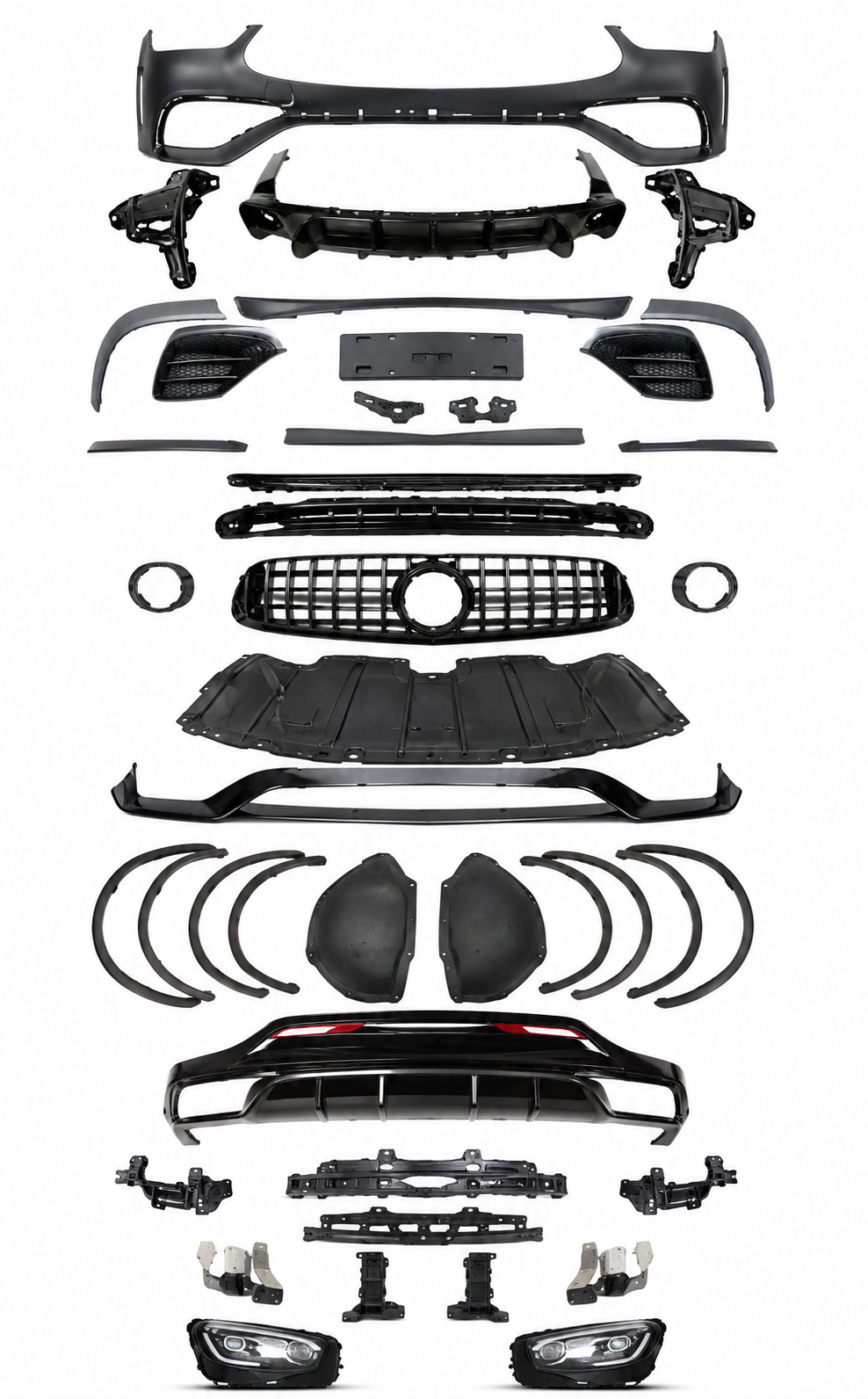 C253 GLC Coupe GLC Coupe Facelift GLC63S Type Body Kit