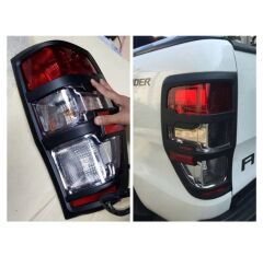Ford Ranger  Uyumlu  T7 2015-2017 Siyah 24 Parça Kaplama Seti
