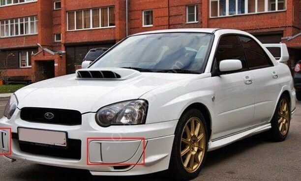 Subaru İmpreza Uyumlu Yedek Parça Sti Sis Kapağı