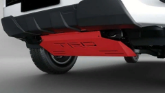 Toyota Hilux Revo ( 2016-2019) Uyumlu Trd Tampon Alt Koruma (kırmızı)