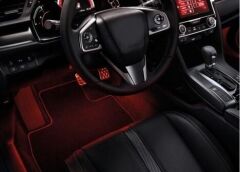 Honda Civic Fc5 Uyumlu Vites Konsol Aydınlatma Kırmızı 2016-2020