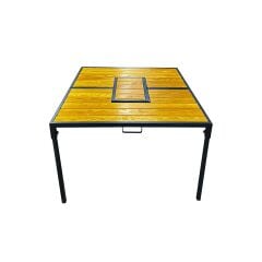 4 Kişilik Katlanabilir Mangallı Masa