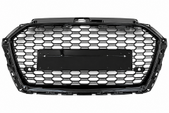 Audi A3 RS3 2017-2019 Uyumlu Panjur Siyah Logosuz