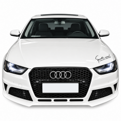 Audi A4 RS4 2012-2016 Uyumlu Komple Siyah Panjur