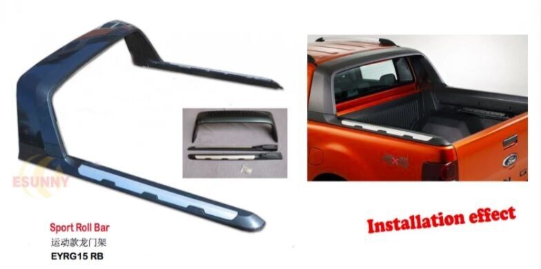 Ford Ranger Uyumlu 2015-2017 Sport Roll Bar