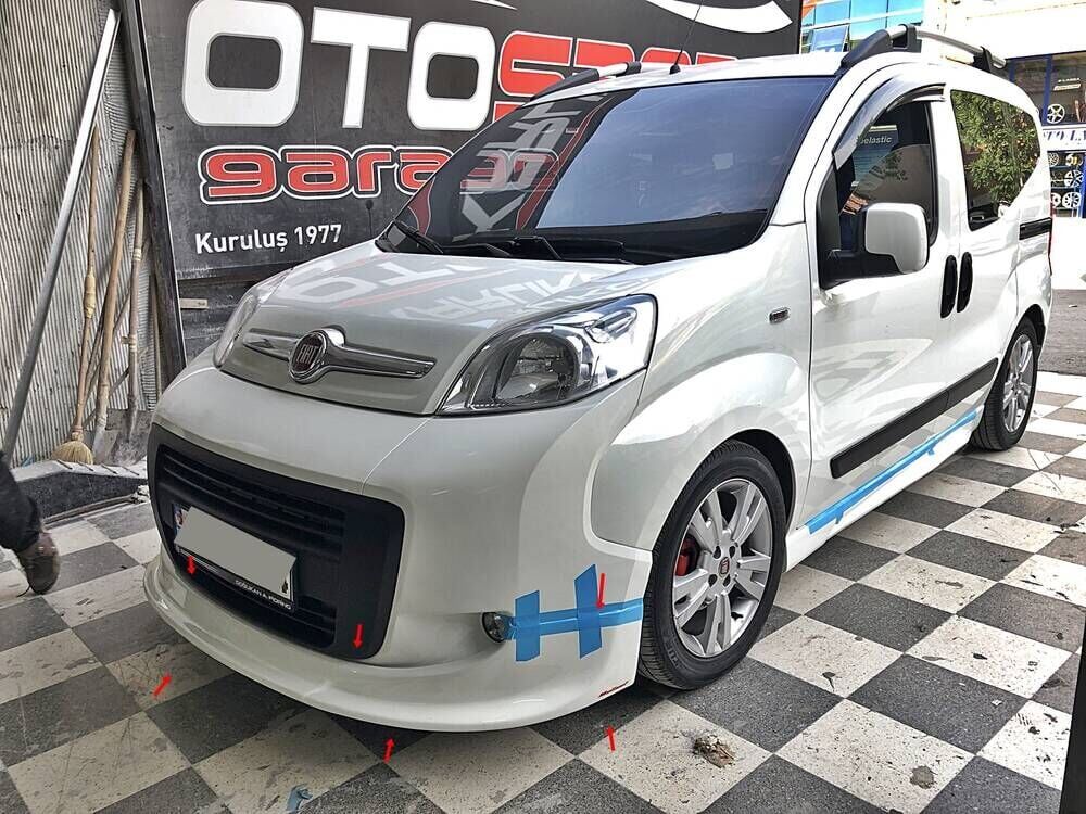 Fiat Fiorino Uyumlu Yedek Parça Ön Tampon Eki