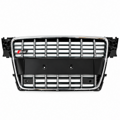 Audi A4 S4 2008-2012 Uyumlu  Kromlu Siyah Panjur