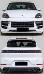 Cayenne (958.2) 2015-2018 Uyumlu (9YB) 2025- Dönüşüm Seti (Turbo S Dizayn)
