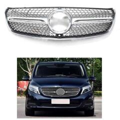 Mercedes W447 Vito Uyumlu Yedek Parça Diamond Panjur Krom