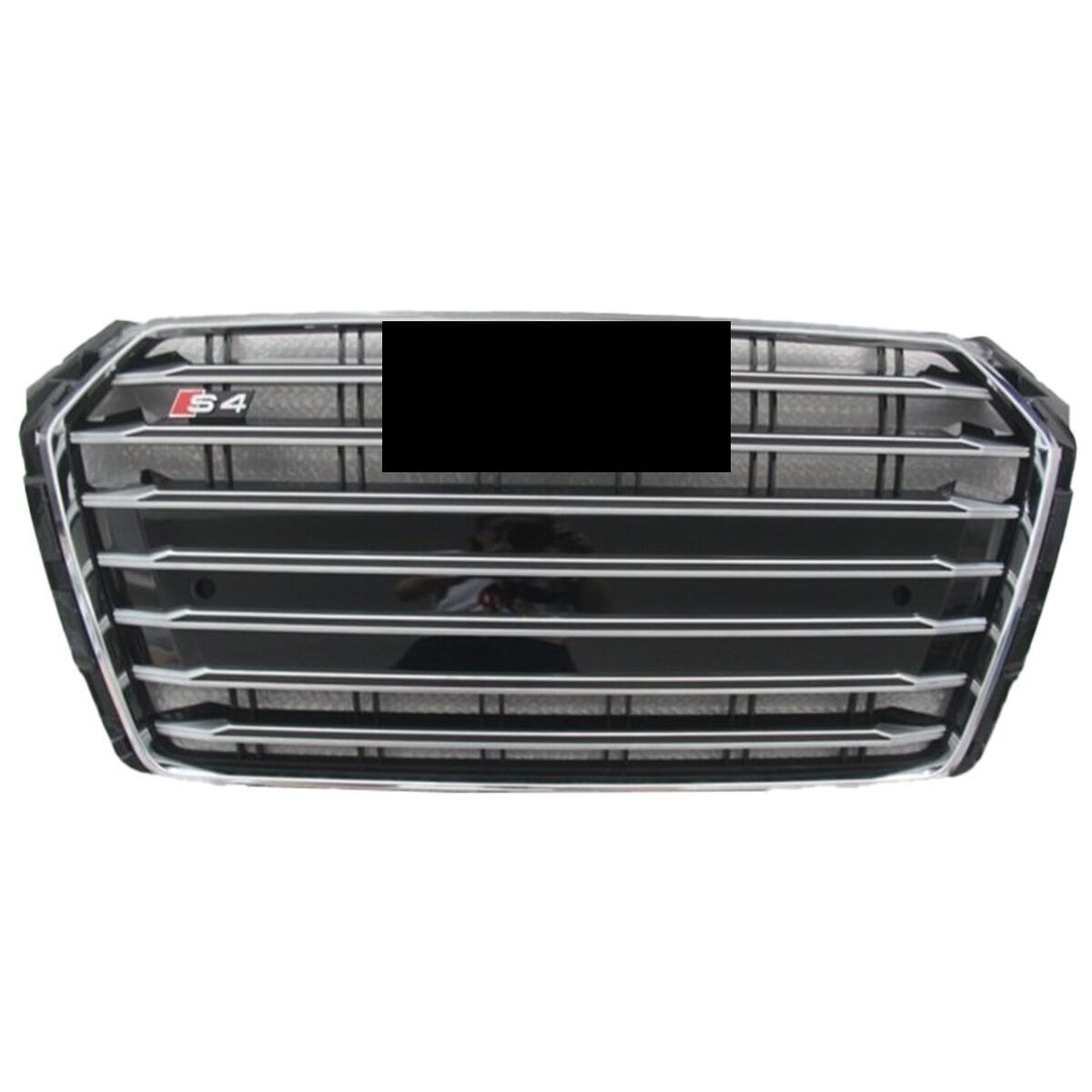 Audi A4 S4 2017-2019 Uyumlu Kromlu Siyah Panjur