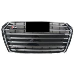 Audi A4 S4 2017-2019 Uyumlu Kromlu Siyah Panjur